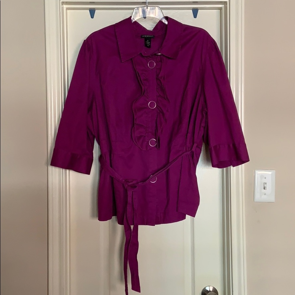 Lane Bryant Quarter Length Sleeve Blazer Size 28